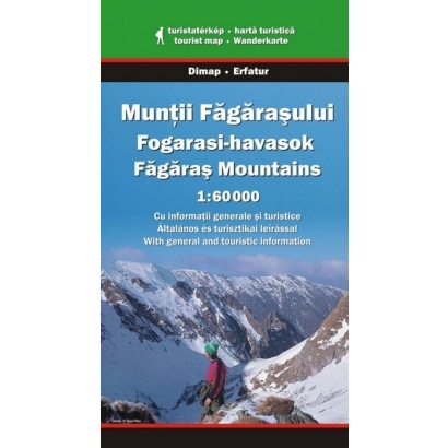 Fogarasi Havasok térképe