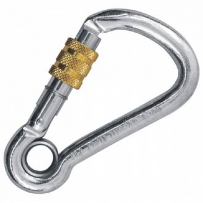 Kong Harness Eye 80 szén acél csavaros karabiner