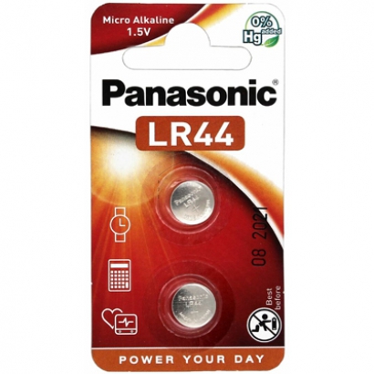 Panasonic LR44 gomb elem