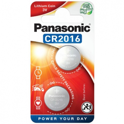 Panasonic CR2016 gomb elem