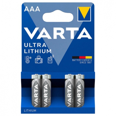 Varta Ultra Lithium AAA elem