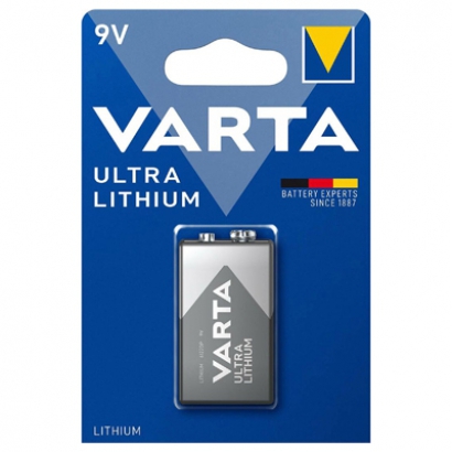 Varta Ultra Lithium 9V blokk elem