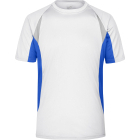 James & Nicholson Canopy Férfi futópóló (white/royal)