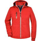 James & Nicholson Elvandar Női 3 rétegű softshell dzseki (red/navy/white)