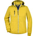 James & Nicholson Elvandar Női 3 rétegű softshell dzseki (sun yellow/navy/white)