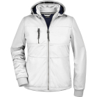 James & Nicholson Elvandar Női 3 rétegű softshell dzseki (white/white/navy)