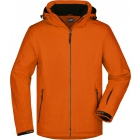 James & Nicholson Mireth férfi 3 rétegű téli sport Softshell dzseki (dark orange)