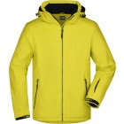 James & Nicholson Mireth férfi 3 rétegű téli sport Softshell dzseki (yellow)