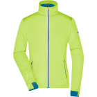 James & Nicholson Myrandir Női 3 rétegű Sport Softshell dzseki (bright yellow/bright blue)