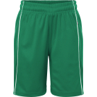 James & Nicholson Orodreth Gyermek Basic Technikai rövidnadrág (green/white)