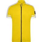 James & Nicholson Vivid férfi kerékpáros póló (sun yellow)