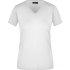 James & Nicholson Valthrun női szabott V-nyakú póló (white)