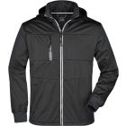 James & Nicholson Valerion Férfi 3 rétegű softshell dzseki (black/black/white)