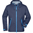 James & Nicholson Vesper Férfi 3 rétegű Softshell dzseki (navy/cobalt)