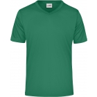James & Nicholson Xyron férfi V nyakú póló (green)