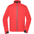 James & Nicholson Yacht Férfi 3 rétegű Sport Softshell dzseki (bright orange/black)