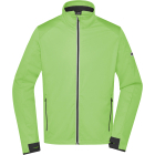 James & Nicholson Yacht Férfi 3 rétegű Sport Softshell dzseki (bright green/black)