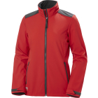 Helly Hansen Manchester Női 2 Rétegű Softshell Dzseki (alert red/ebony)